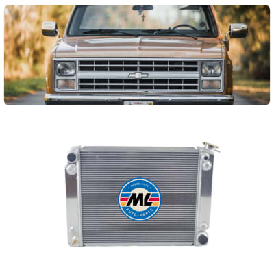 Radiador C10 1985-1986 V6 4.3 c/enfriador aceite Motor