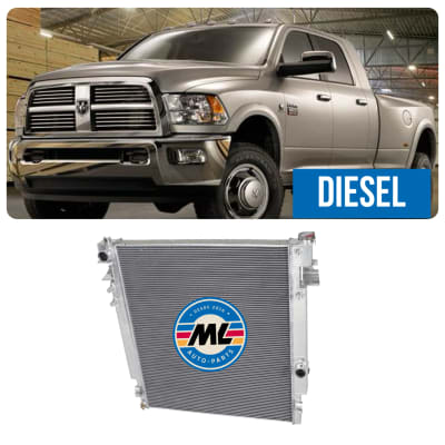 Radiador Dodge Ram 2010-2012  6L 6.7  Diesel CU132961
