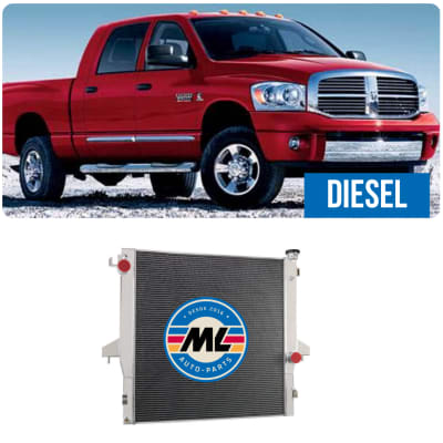 Radiador Dodge Ram 2003-2010  5.9-6.7 Diesel Cummins CU2711