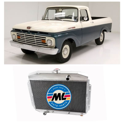 Radiador Ford F100 1961-19641