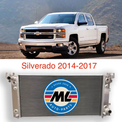 Radiador Silverado 14-17  34