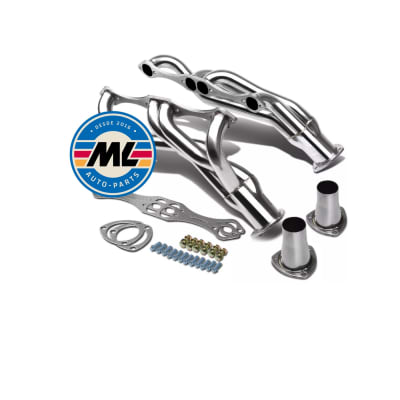 Múltiples  de Escapes  Medianos Chevy V8 Small Block CAJA AT