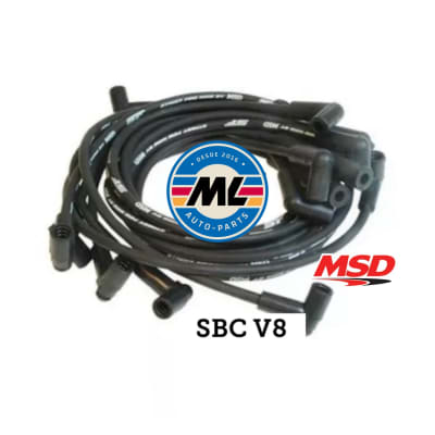 Cables bujías MSD 5554 Chevy V8 hasta 1986 HEI 