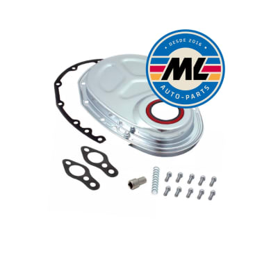 Tapa distribución cromada Chevy V8 SBC