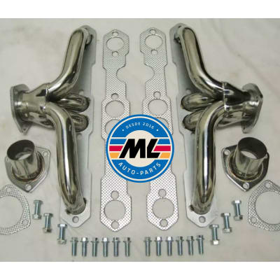 Múltiples  de Escapes  Cortos Especiales Chevy V8 Small Block
