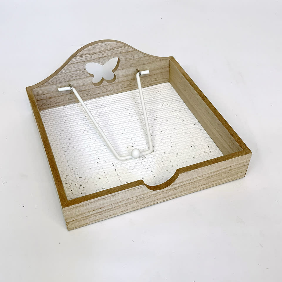 Servilletero mariposa