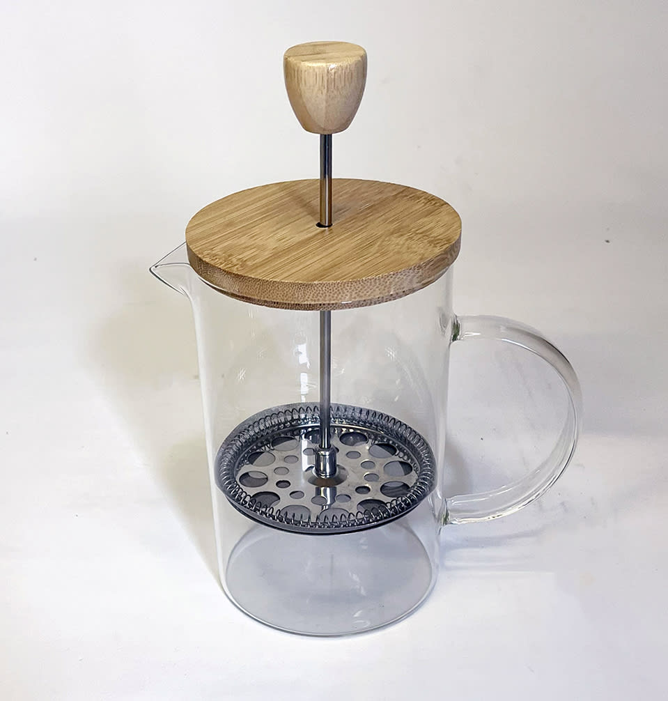 Cafetera tapa madera 1000ml