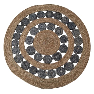 Alfombra Yute Color_2 GRIS1