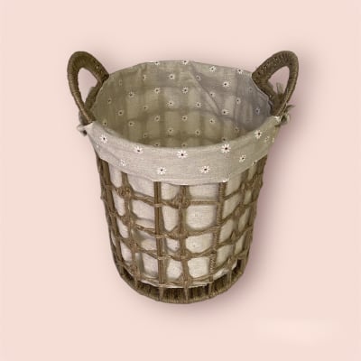 Canasto nudos género crudo pequeño1