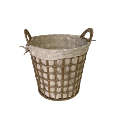 Canasto nudos género crudo mediano1