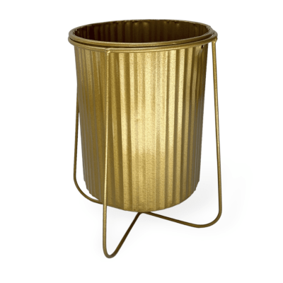 Macetero Atril Dorado Pequeño1