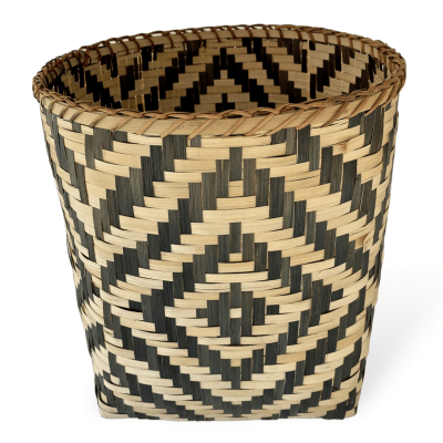 Canasto Redondo Rombos Grande2