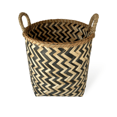 Canasto Redondo ZigZag Pequeño1