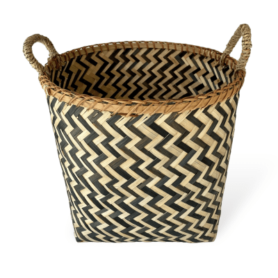 Canasto Redondo ZigZag Mediano2