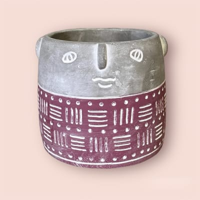 Macetero rostro pink bajo1