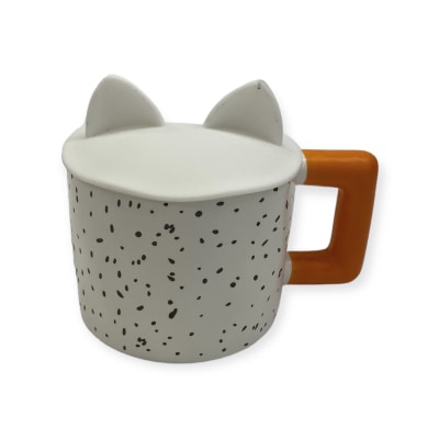 Mug cat color con tapa
