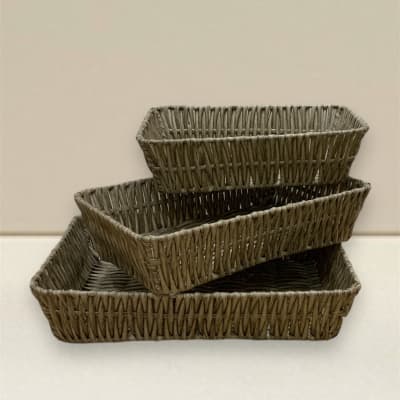 Panera rectangular PVC mediana