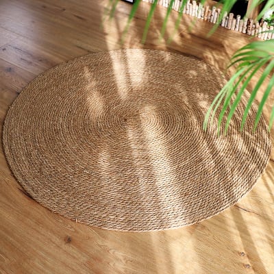 Alfombra yute natural 120cm