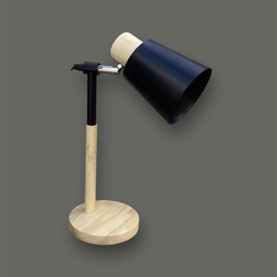 Lámpara reclinable negra1