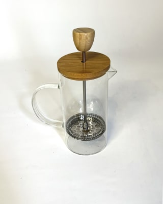 Cafetera tapa madera 350 ml