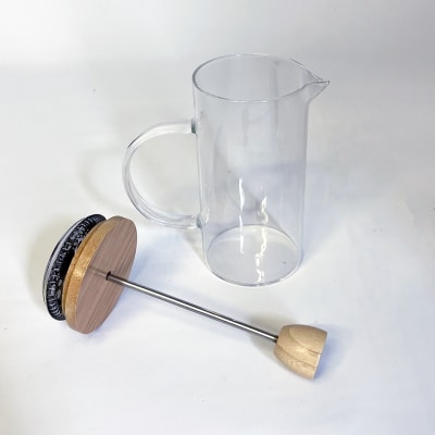 Cafetera tapa madera 350 ml