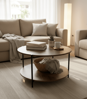 Mesa de centro doble altura2