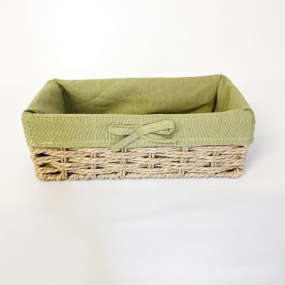 Canasto organizador verde pequeño