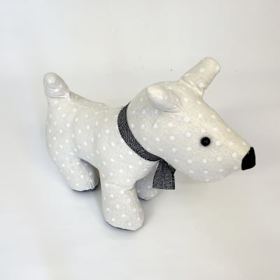 Trancapuerta Perro lunares1
