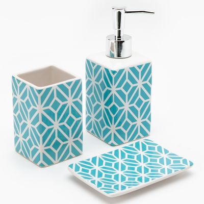 Juego de Baño 3 Piezas Cerámica5