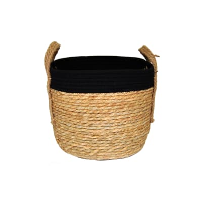 Canasto Tubo Borde Negro M1