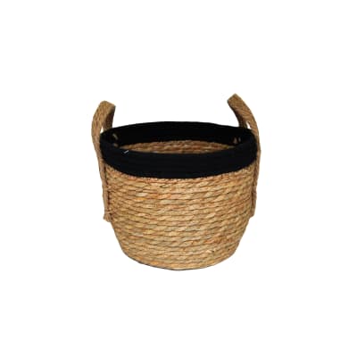 Canasto Tubo Borde Negro P1