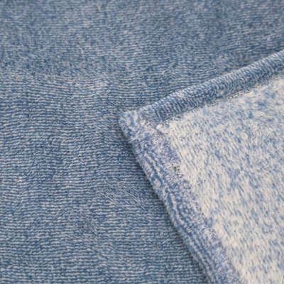 Manta Jacquard flannel melange1