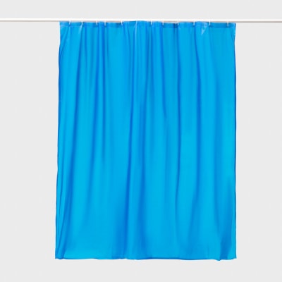 Cortina Baño PEVA Color Celeste1