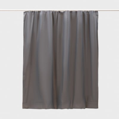 Cortina Baño PEVA Color Gris1