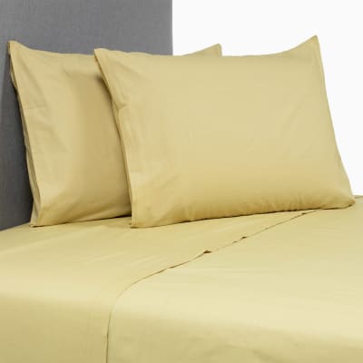 Sábana Zarina ocre 2P1