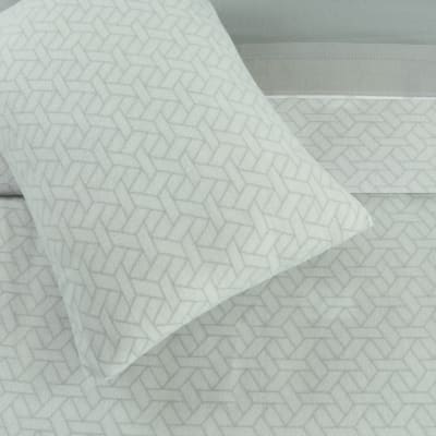 Sábana Polar Estampada Gris 1.5 Plazas1