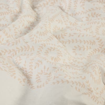 Sábana Zarina estampada 2.5 P Scroll damasco