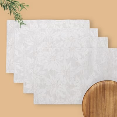 Set 4 Individual Jacquard