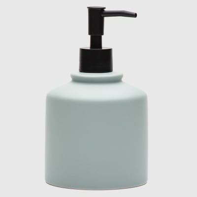 Set de baño de 3 piezas cerámica celeste agua