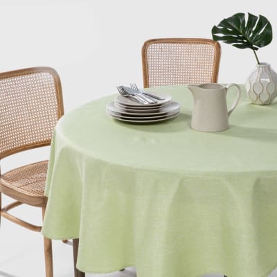 Mantel Poliester Liso Redondo 160