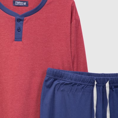 Pijama hombre con botones