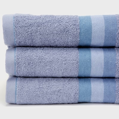 Toalla Baño Arcoíris Azul1