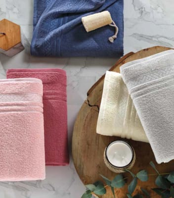 Toalla de Mano Döhler Jacquard Color Rosado1