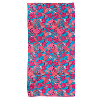 Toalla playa micro rectangular flamingo1