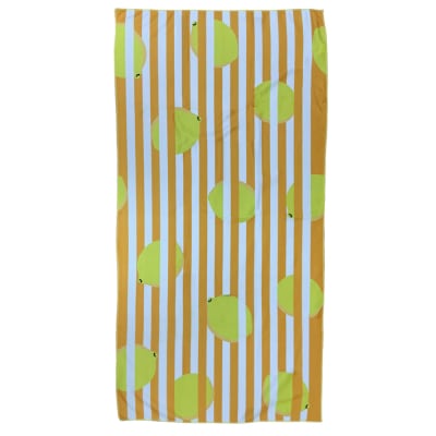 Toalla playa micro rectangular Lemon1