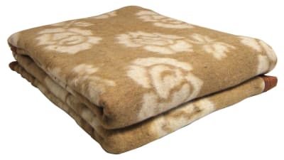 Frazada Jacquard Punto Beige 1.5 Plazas