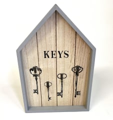 Porta llaves casa KEY gris