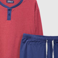 Pijama hombre con botones