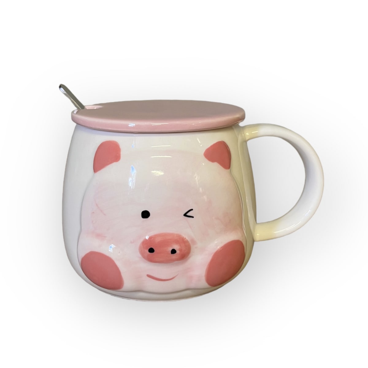 Mug lady pig con tapa2