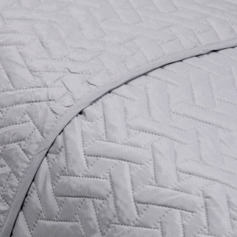 Cubrecama Color Ultra Gris Doble | OhZar